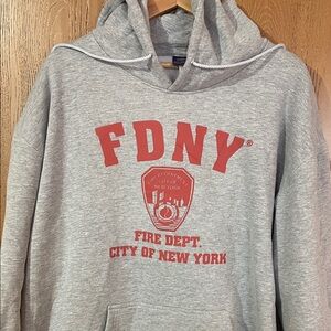 FDNY Gray Hoodie for Men